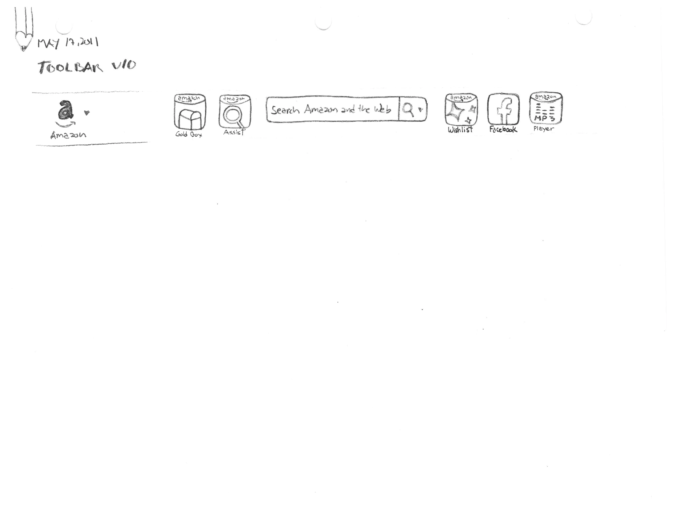 A pencil sketch of the low-confidence case, headed “Assist UX #1 Low Confidence”, showing a quieter results indicator beside the search field rather than an announcement.
