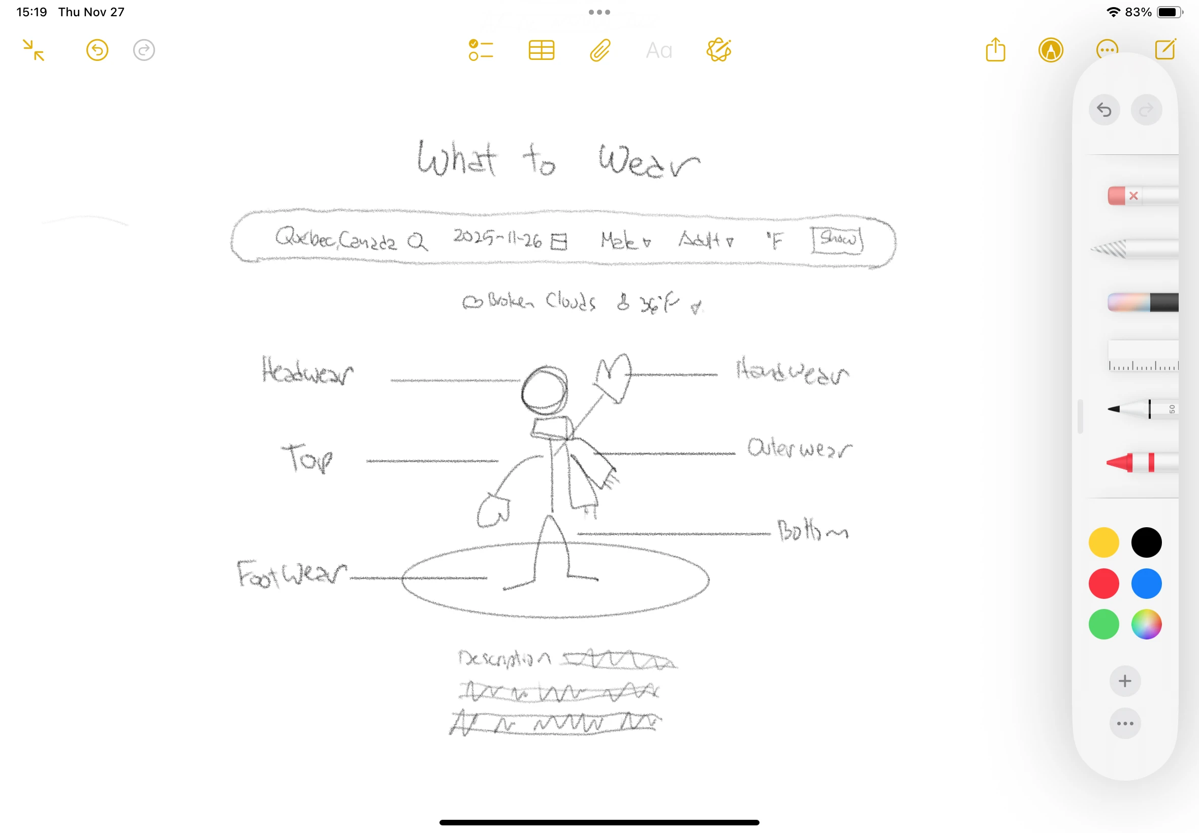 Second pass adding a query bar — location, date, audience and units — above the same body map.